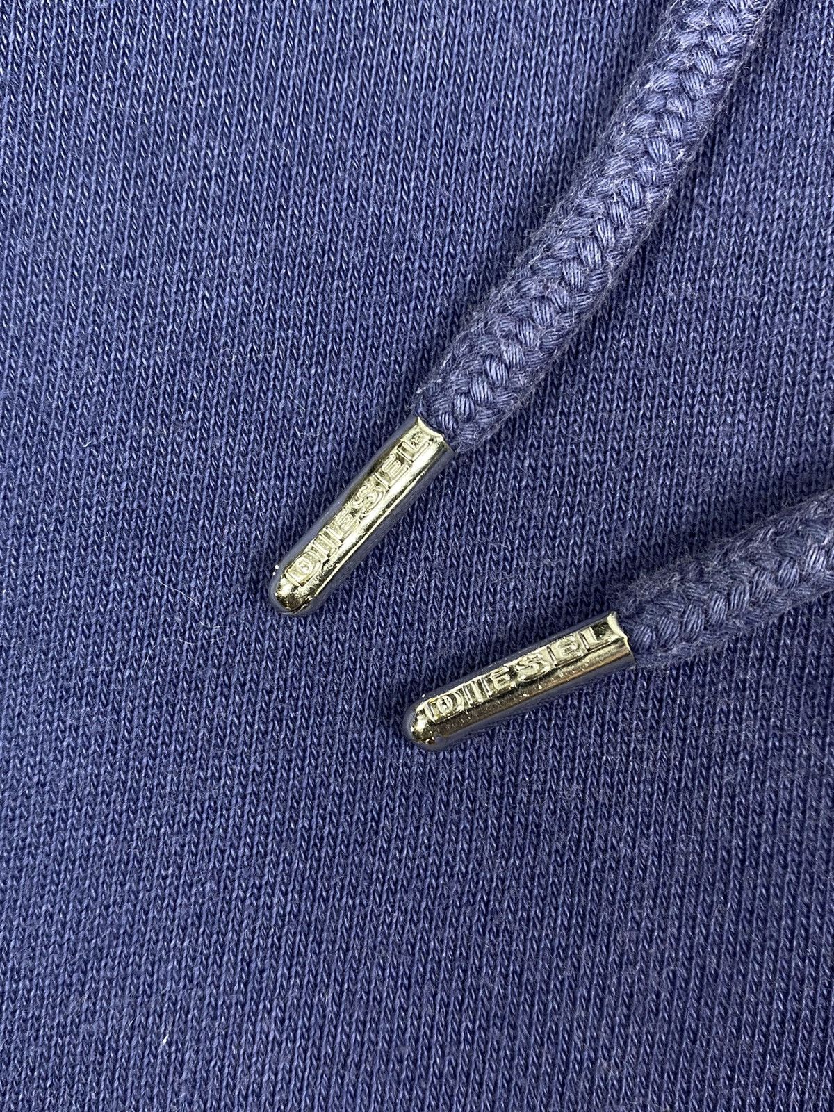 Diesel Diesel Zip Up Big Logo faded blue hoodie size L Size US L / EU 52-54 / 3 - 8 Thumbnail