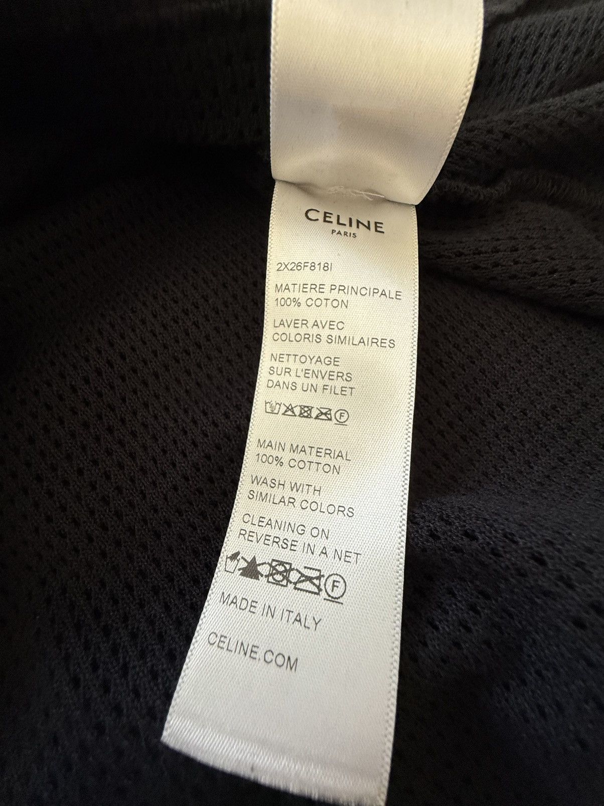 Celine $1.74k SS23 Celine 16 black gold sequin logo jersey t shirt Size US S / EU 44-46 / 1 - 20 Thumbnail