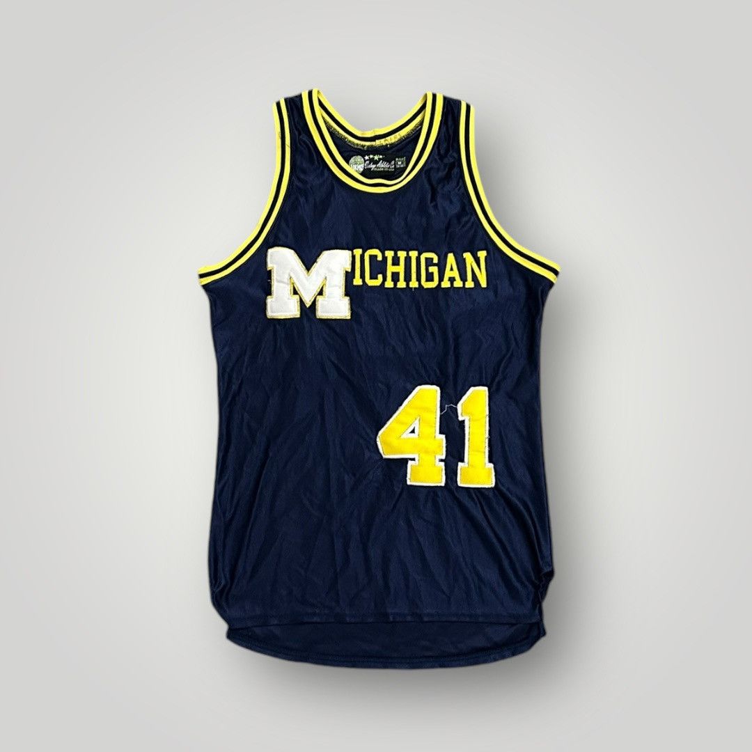 Vintage good Starter Michigan Wolverines Basketball Jersey University Size 48