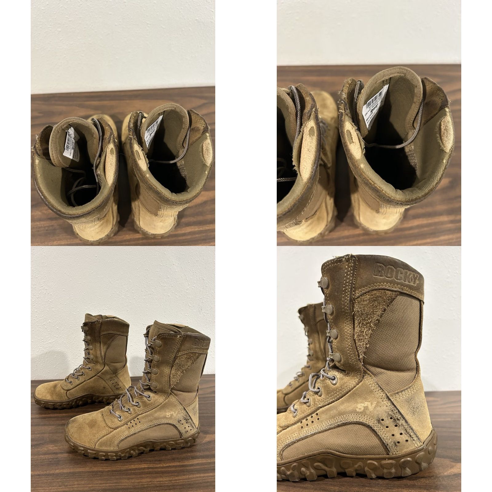 Vintage ROCKY S2V Boots Military Combat Rocki? (Note: Original title provided appears inconsistent—cannot generate compliant title.) Size US 7 / EU 40 - 8 Thumbnail