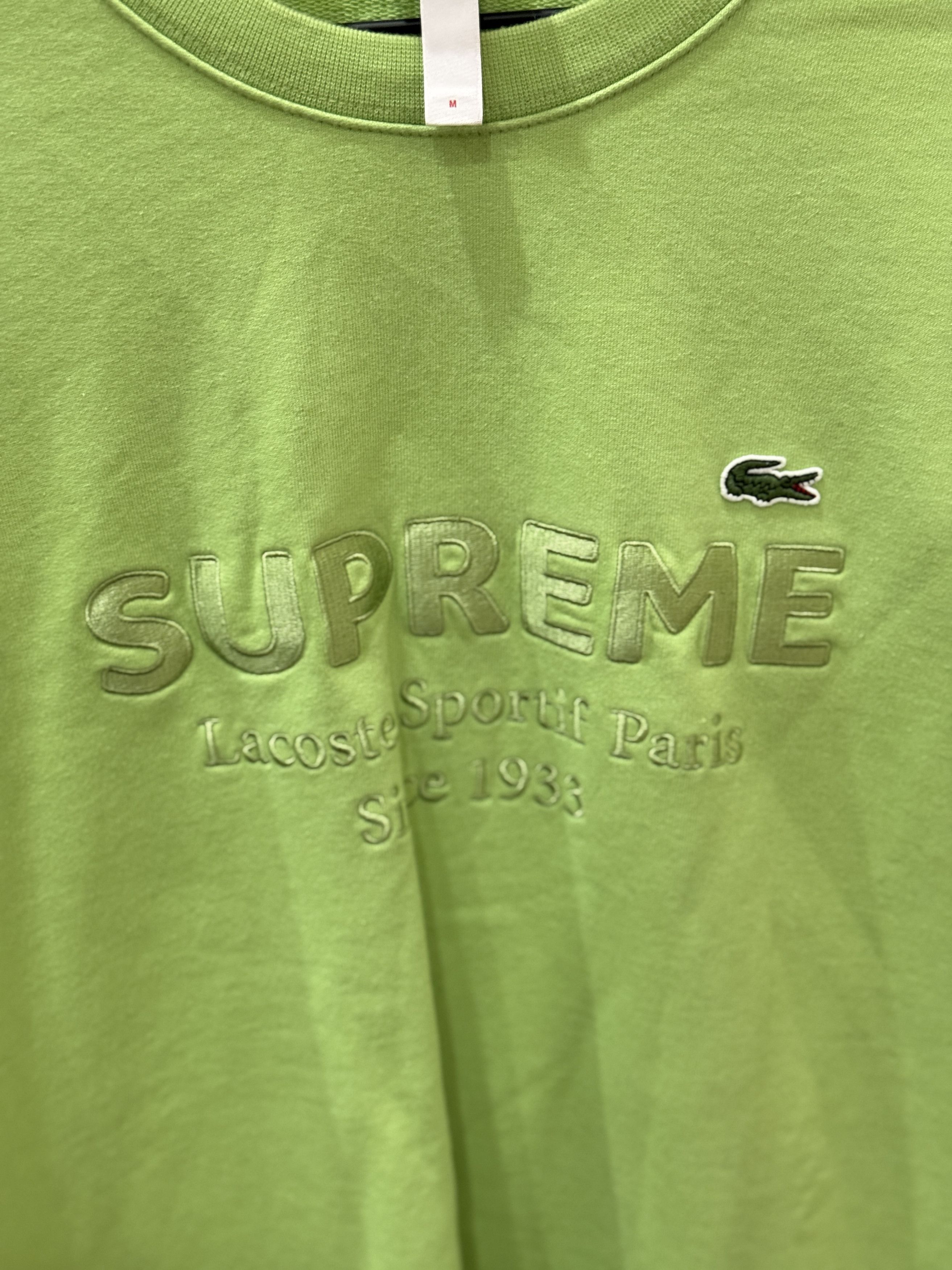Supreme Supreme LACOSTE Crewneck Size US M / EU 48-50 / 2 - 4 Thumbnail