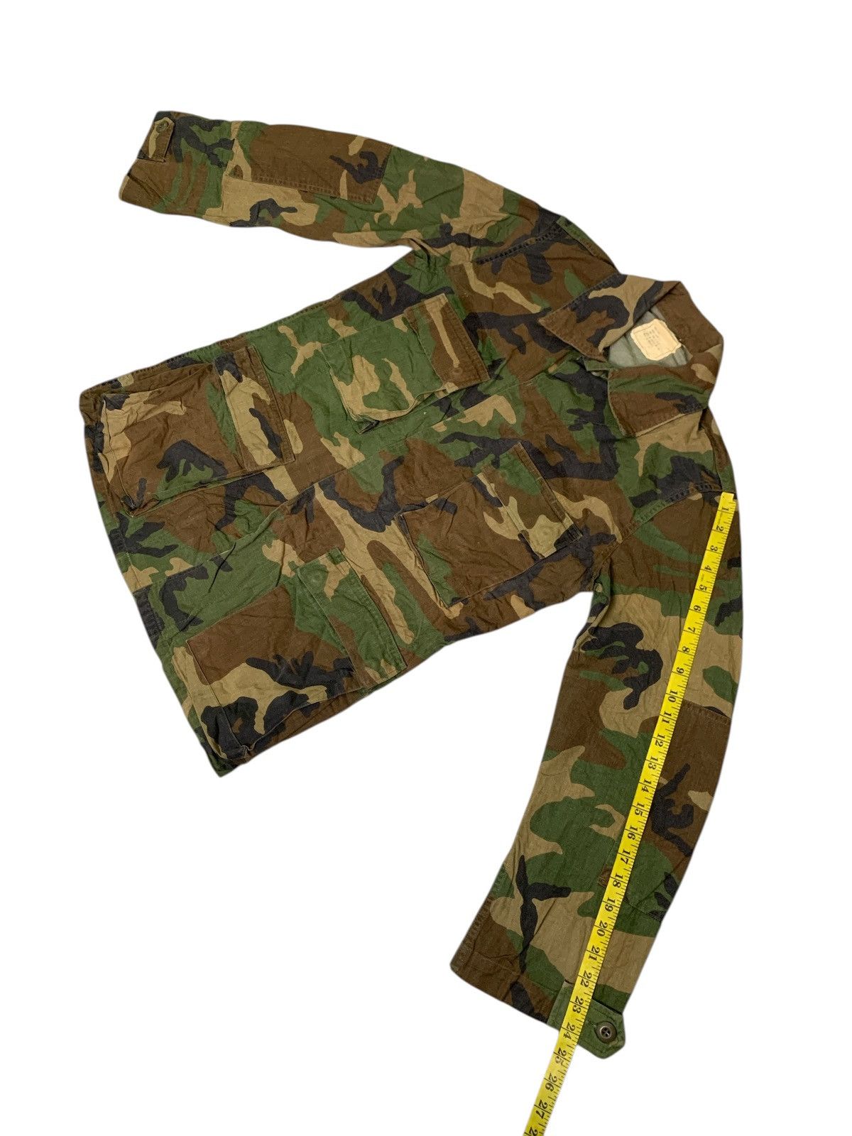 Other Rare Vintage US Army Woodland Camouflage BDU Field Jacket Size US S / EU 44-46 / 1 - 9 Thumbnail