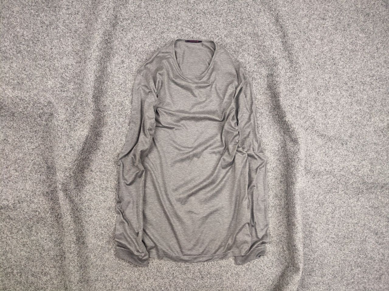 Montagut Maison Montagut Design Cotton Light Gray Long Sleeve Shirt Size US L / EU 52-54 / 3 - 1 Thumbnail