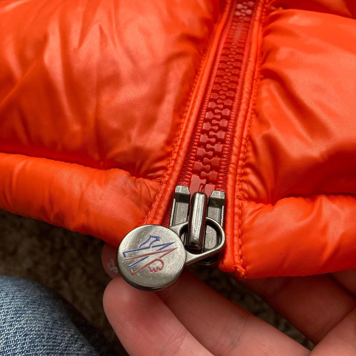 Moncler Moncler MAYA jacket outerwear size 5 ORANGE down vest Size US XL / EU 56 / 4 - 3 Thumbnail