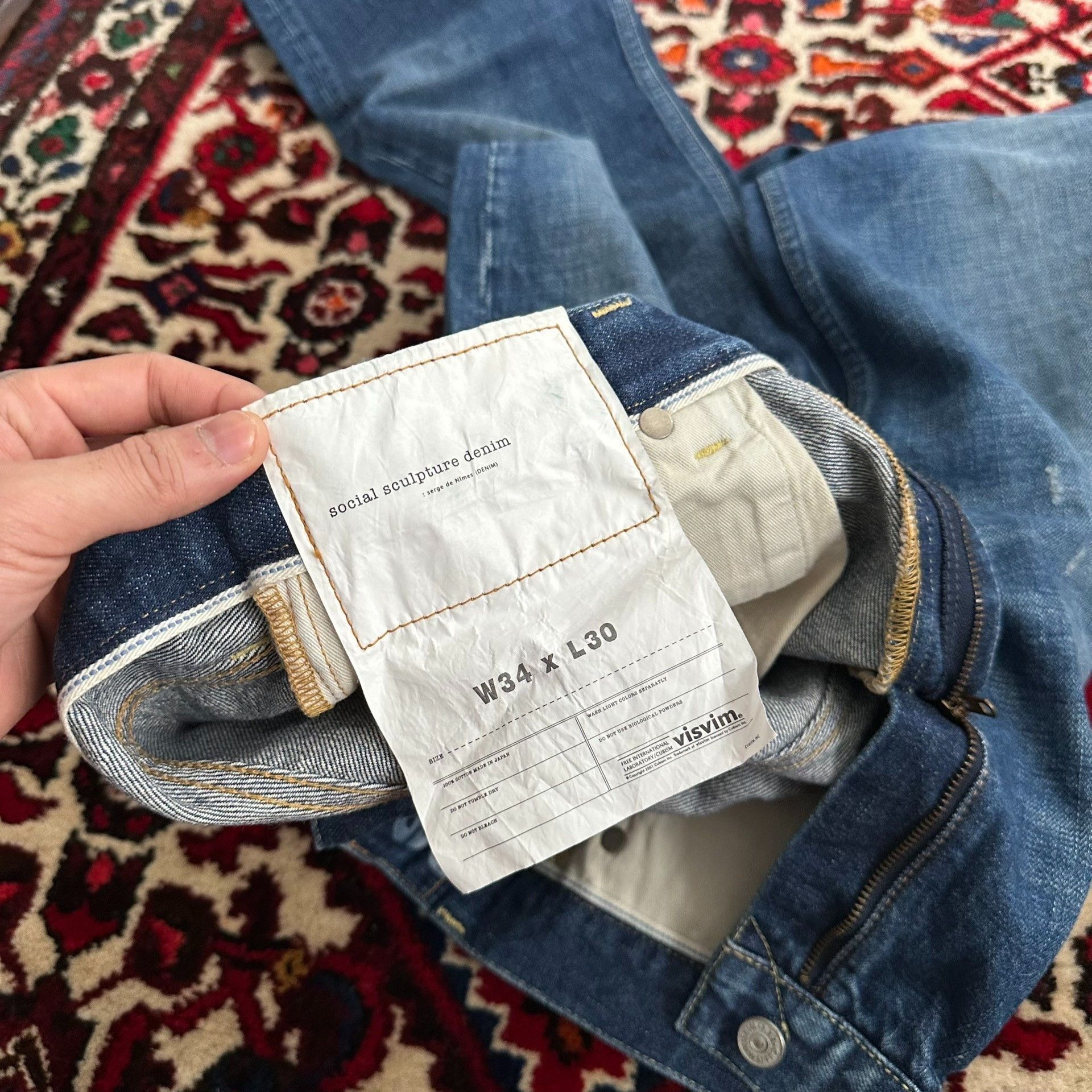 Visvim visvim 18SS 03D5 Washed Jeans Size US 34 / EU 50 - 7 Thumbnail