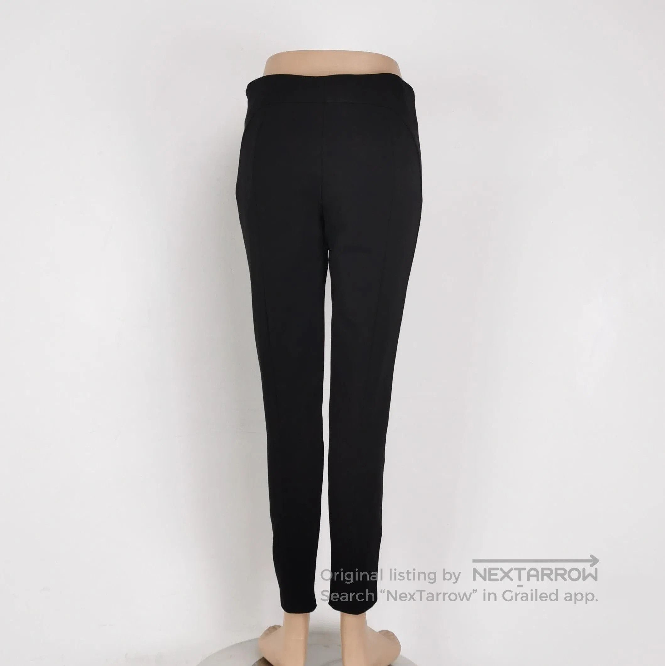 Prada Prada Slim Fit Solid Black Pants . Size US 40 / EU 56 - 3 Thumbnail