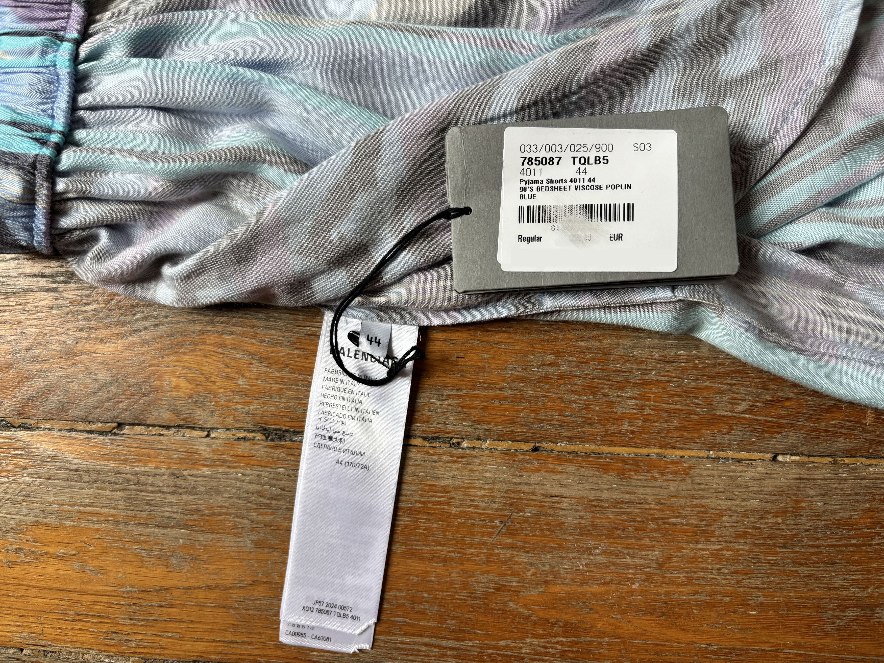 Balenciaga Pyjama Shorts Automne 24 Size US 28 / EU 44 - 12 Thumbnail