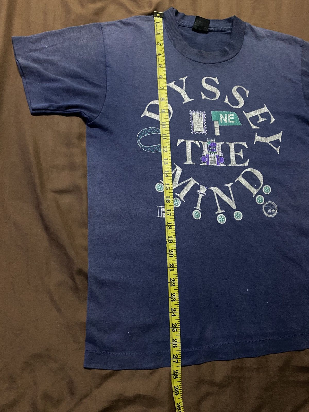 Arts & Science Vintage 90s Odyssey In The Mind Single Stitch Tee Size US M / EU 48-50 / 2 - 8 Thumbnail