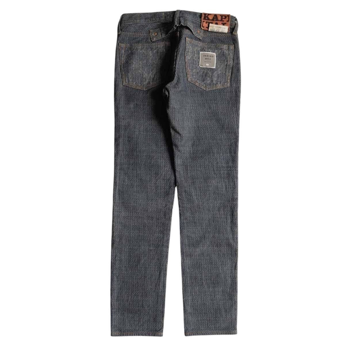 Kapital × Kapital Kountry Kapital Century Denim Indigo No 7S 5p Monkey Cisco- Stone Size US 30 / EU 46 - 5 Thumbnail