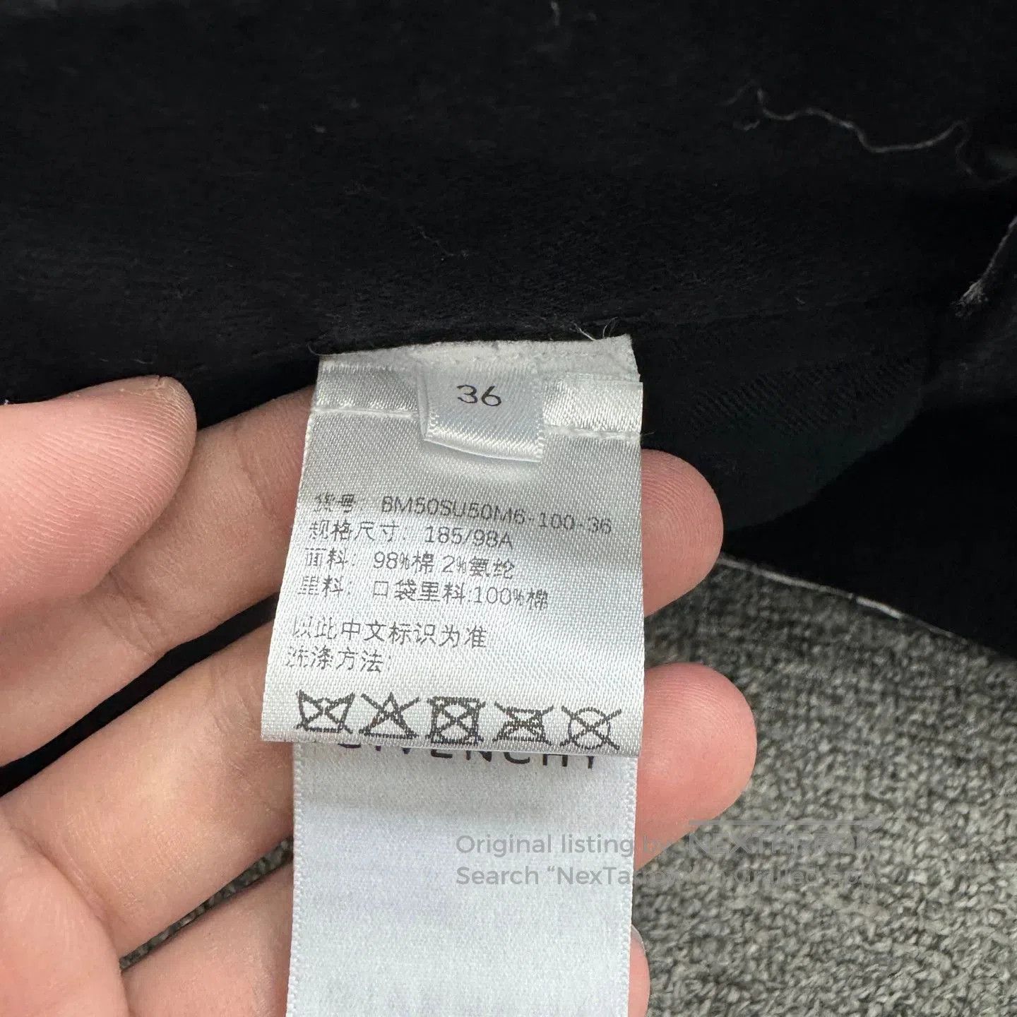 Givenchy Givenchy Plaster Crack Jeans. Size US 36 / EU 52 - 3 Thumbnail
