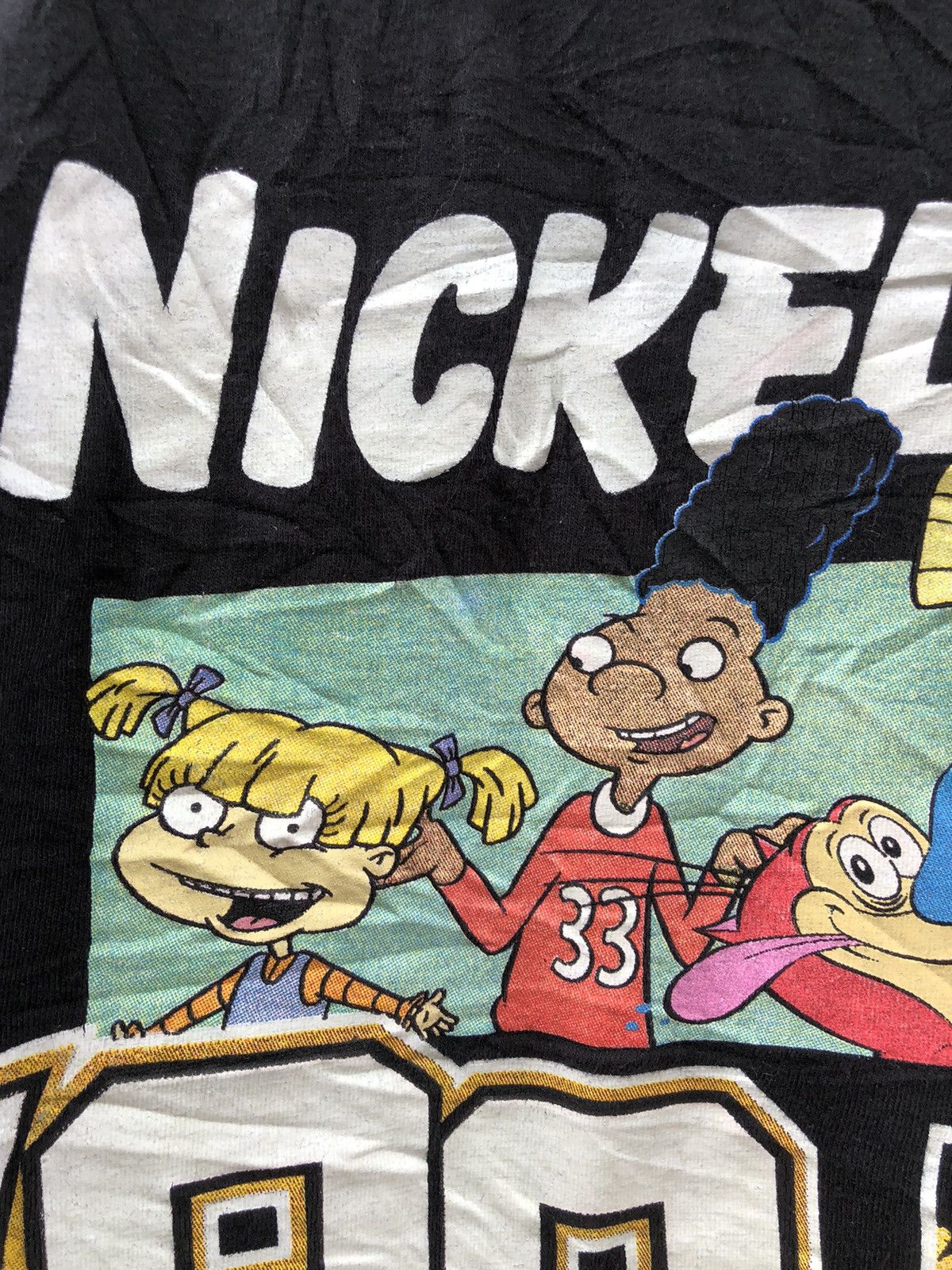 Cartoon Network × Nickelodeon × Vintage Vintage Y2K Nickelodeon Best Of 90s Characters Tshirt Size US M / EU 48-50 / 2 - 8 Thumbnail