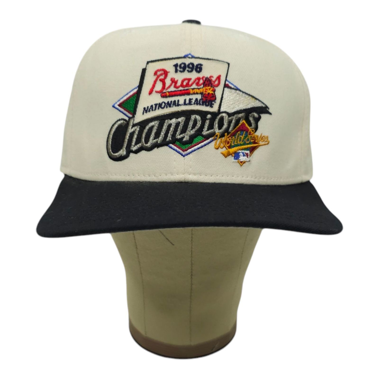 New Era 1996 Atlanta Braves Cap READ BROKEN SNAPBACK National League Size ONE SIZE - 11 Thumbnail