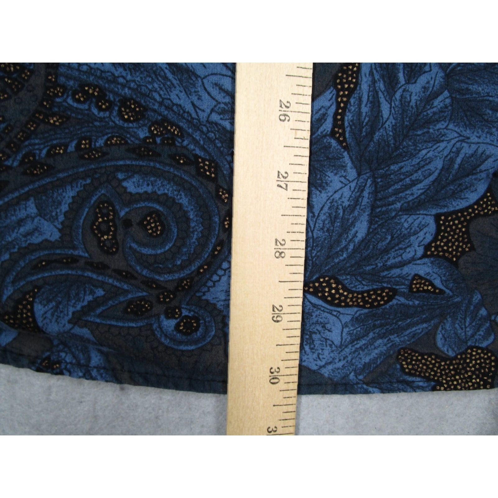 Vintage VINTAGE Triumph of California Shirt Men M Blue Paisley Button Up Made in US Size US M / EU 48-50 / 2 - 7 Thumbnail