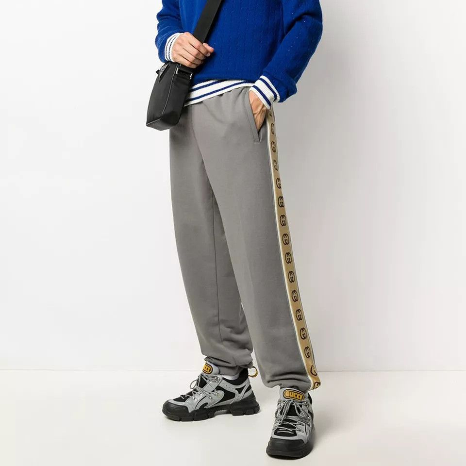 Gucci o1s1wg110225 Cotton Jersey Trousers Pant in Multicolor Size US 40 / EU 56 - 2 Thumbnail