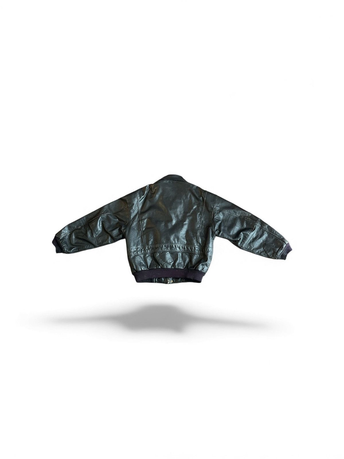 Other 80s Leather Aviator Jacket Size US M / EU 48-50 / 2 - 2 Thumbnail