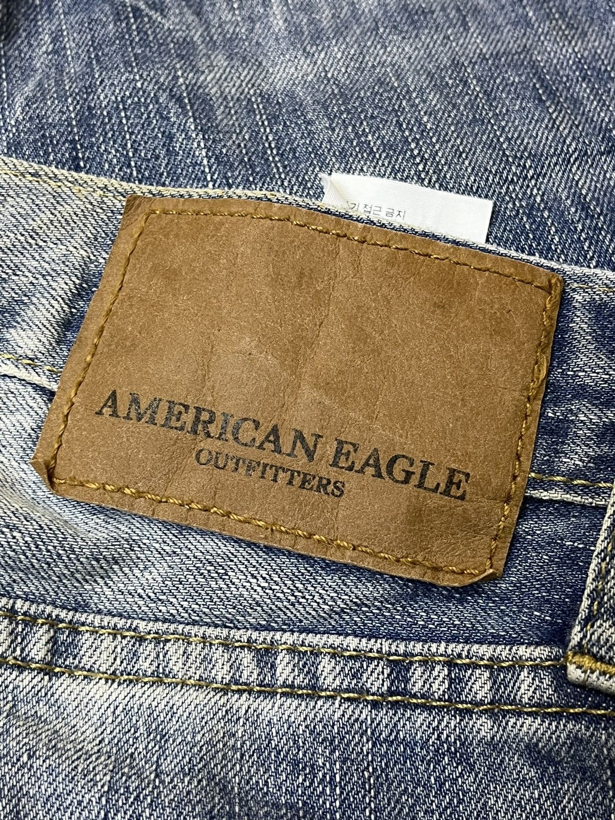 American Eagle Outfitters AMERICAN EAGLE OUTFITTERS SLIM FIT DISTRESSED STYLE DENIM Size US 33 - 14 Thumbnail