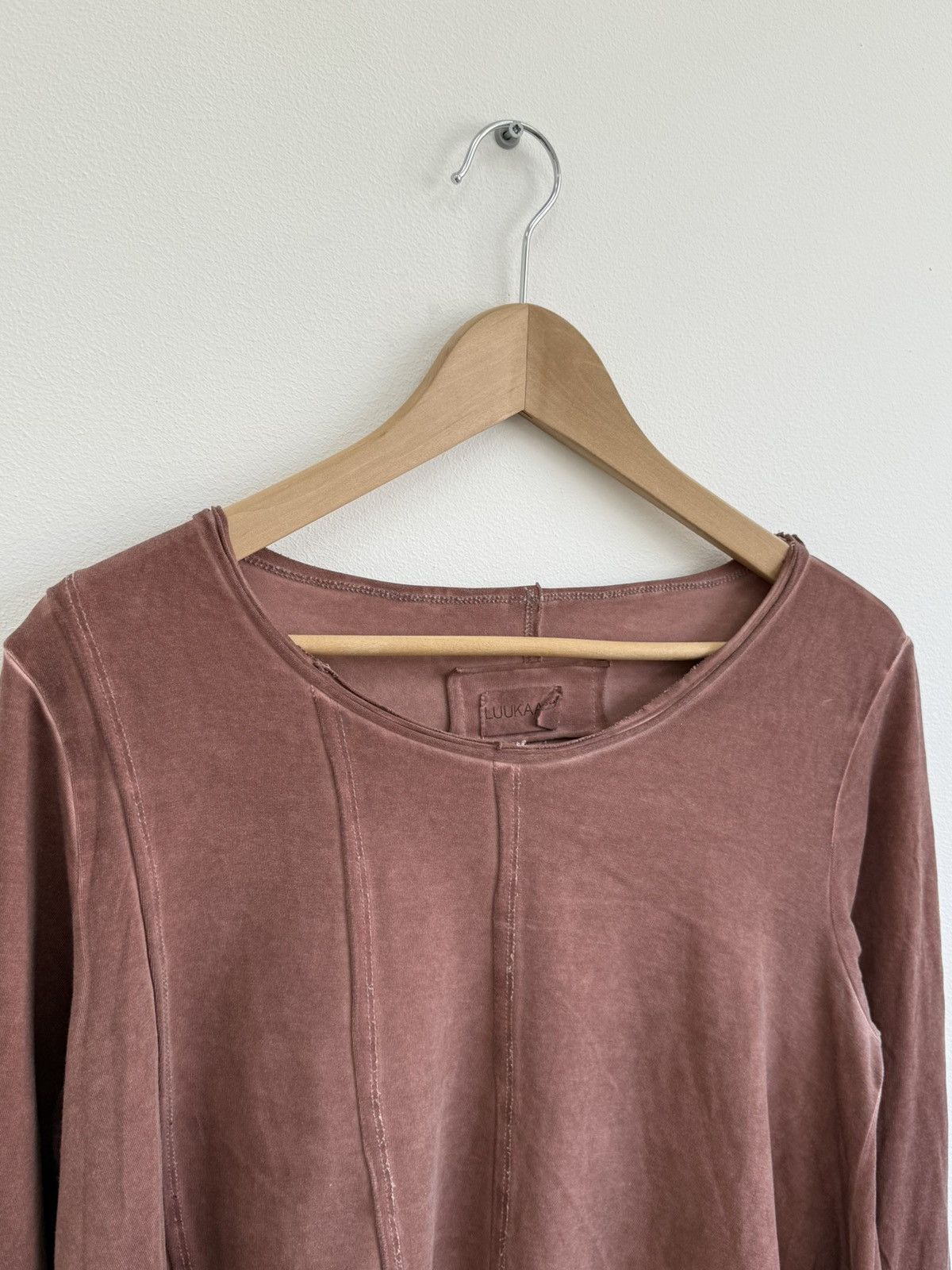 Rundholz Luukaa Asymetrical Long Sleeve Top Size 3 Rick Owens Style Size M / US 6-8 / IT 42-44 - 3 Thumbnail