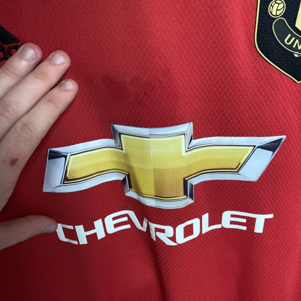 Adidas Mens Adidas Manchester United 2019 Home soccer jersey Size US XXL / EU 58 / 5 - 6 Thumbnail