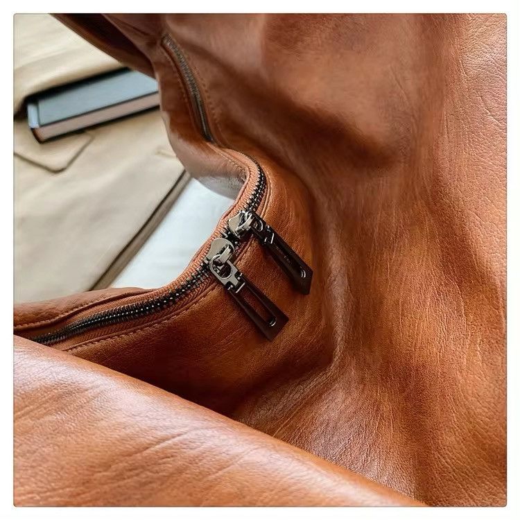 Japanese Brand × Leather Soft Leather Crossbody Handbag Size ONE SIZE - 5 Thumbnail