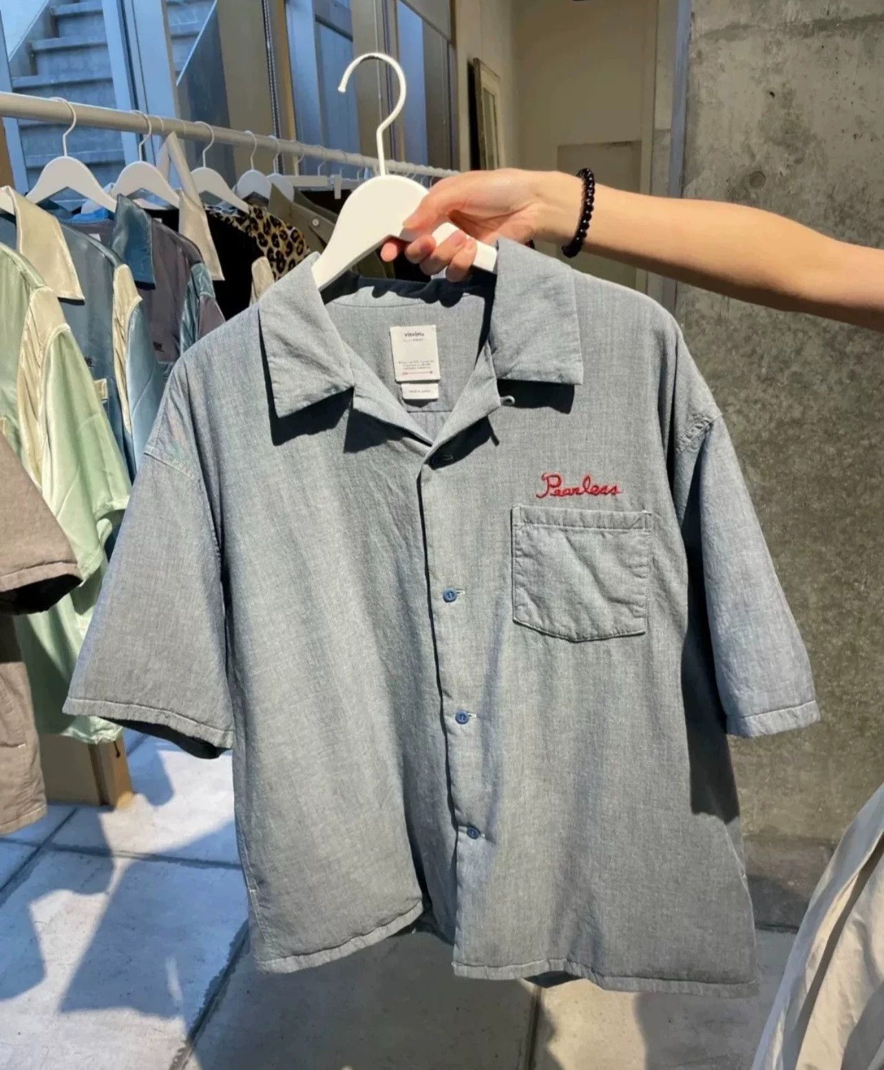 Visvim VISVIM 24SS WALLIS DOWN SHIRT 3W Down SC Distressed Short Size US L / EU 52-54 / 3 - 3 Thumbnail