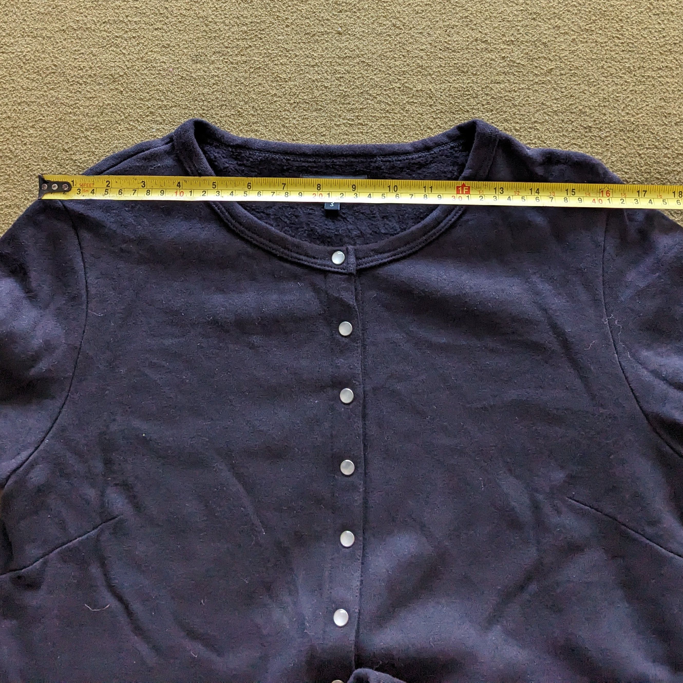 Vintage Vintage Agnes B Paris Fashion Brand Cardigan Size S / US 4 / IT 40 - 5 Thumbnail