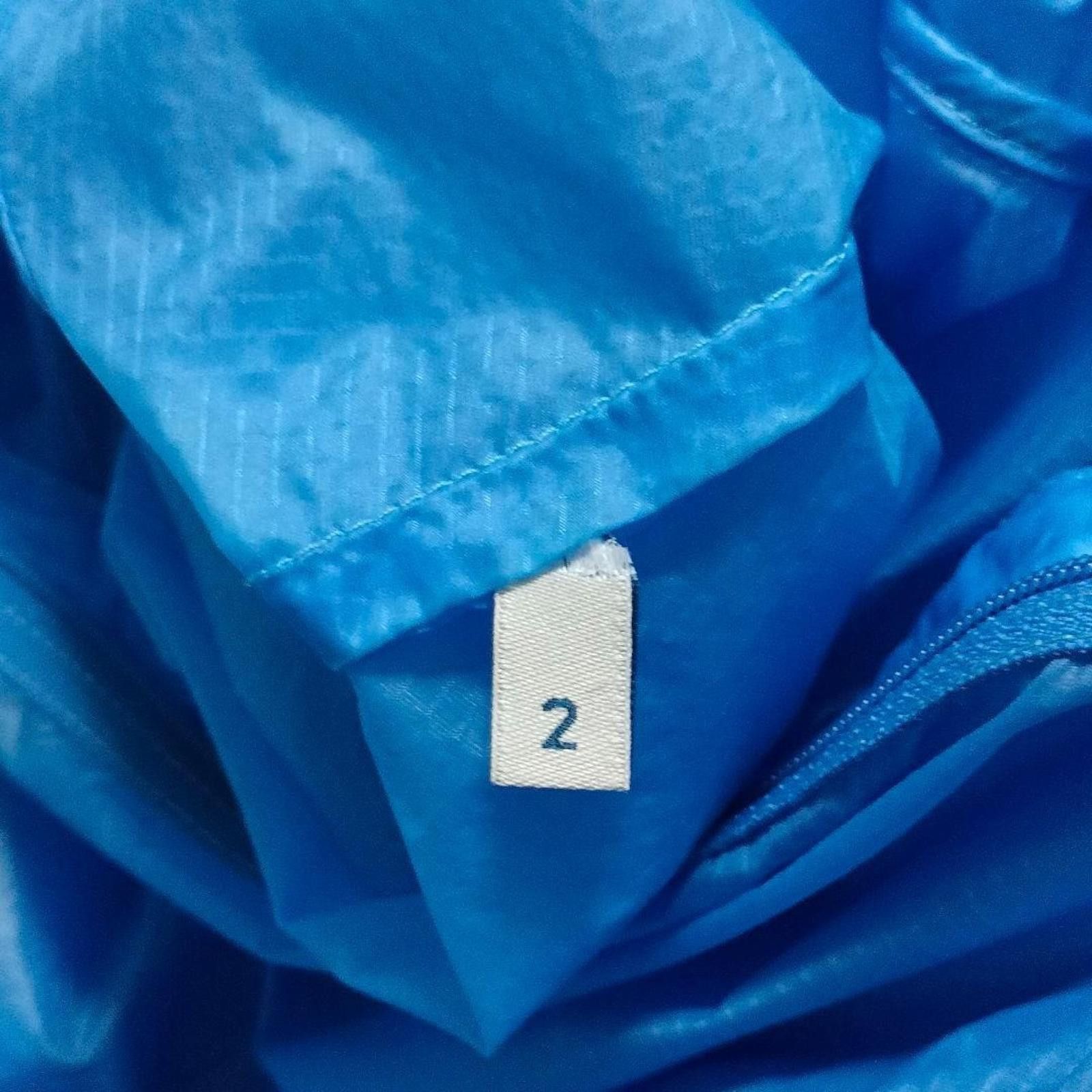 Moncler Moncler - Blue Lightweight Hooded Windbreaker Jacket Size US M / EU 48-50 / 2 - 5 Thumbnail