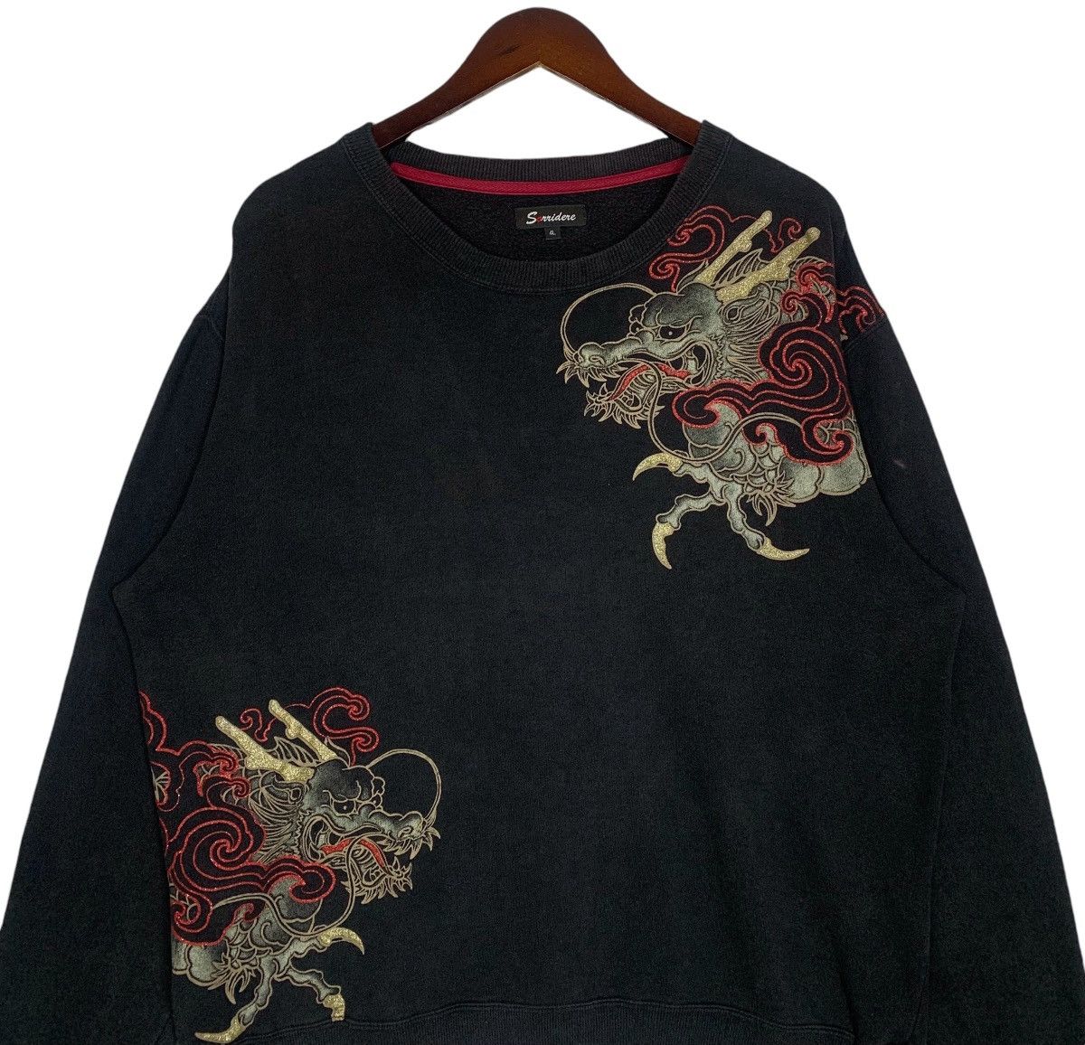 Japanese Brand Sorredere Japanese Brand Ryu Dragons Streetwear Sweatshirt Size US L / EU 52-54 / 3 - 2 Thumbnail