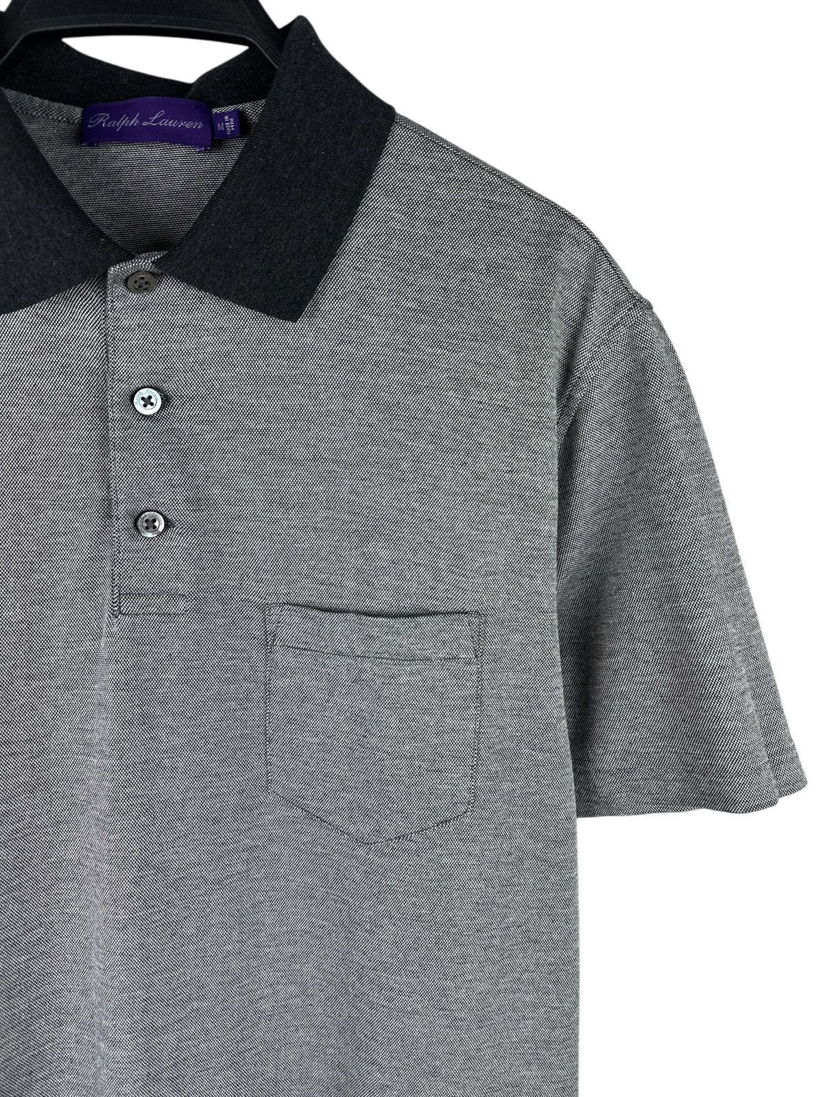 Ralph Lauren Purple Label Ralph Lauren Purple Label Gray Polo T-Shirt Old Money Style Size US M / EU 48-50 / 2 - 3 Thumbnail