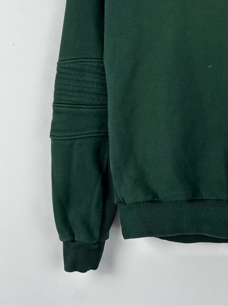 Dolce & Gabbana Men’s Dolce & Gabbana Green Leather Logo Sweatshirt Size US M / EU 48-50 / 2 - 4 Thumbnail