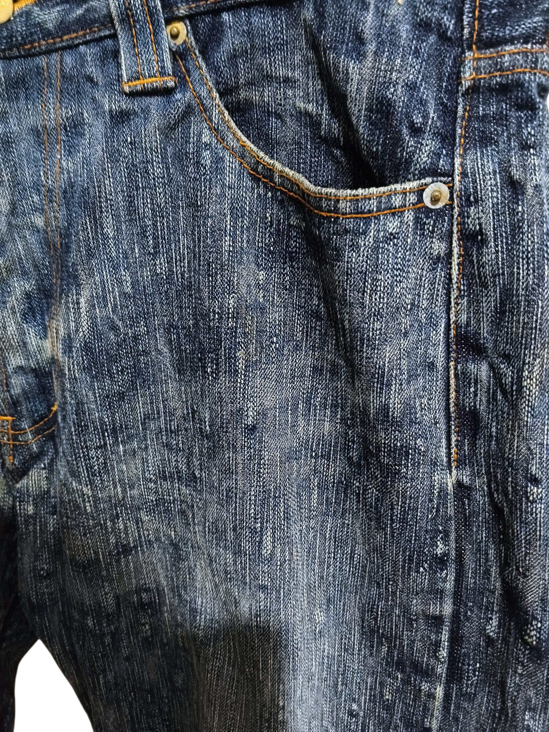 PHENOMENON Vintage 00s Phenomenon Illmatic Distressed Denim Pants Size US 34 / EU 50 - 6 Thumbnail