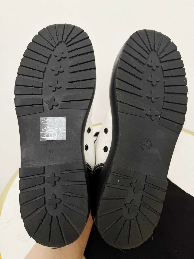 Chanel Chanel Black and White Panda Sneakers -2505 Size US 6 / IT 36 - 6 Thumbnail