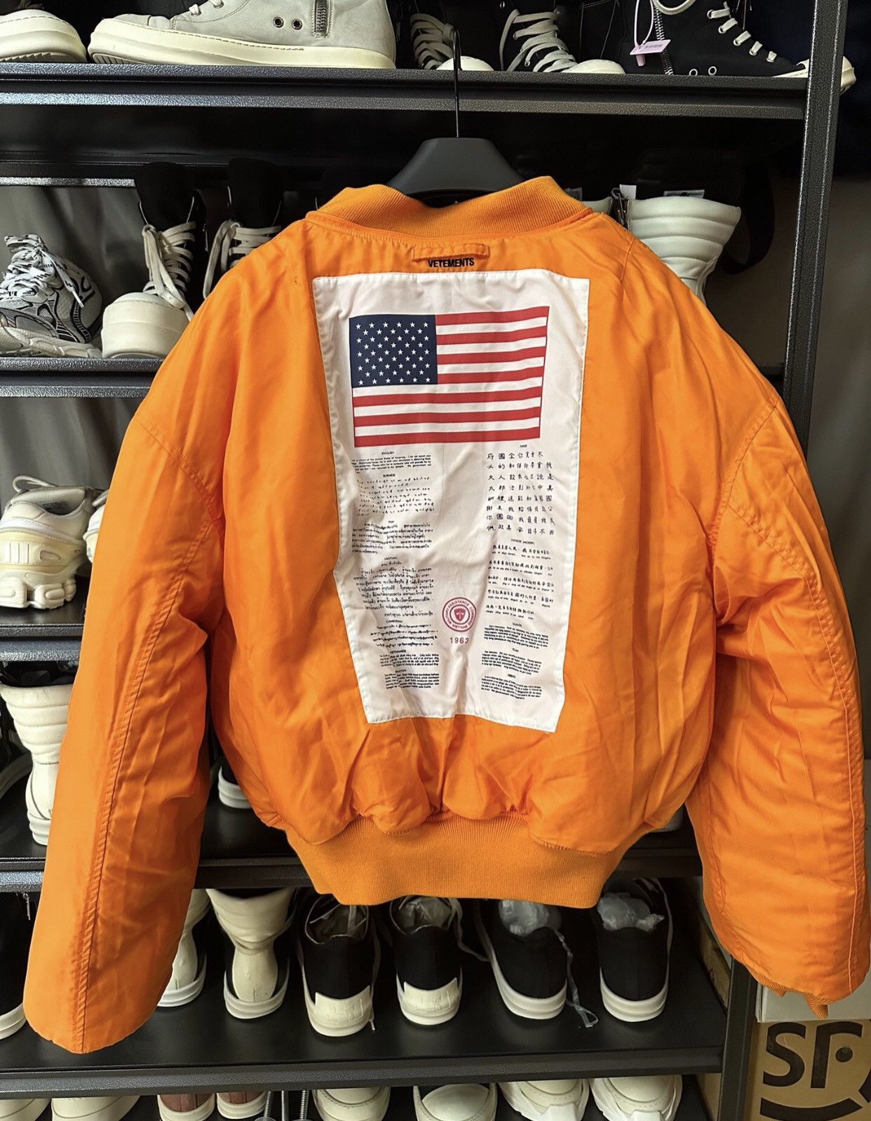 Vetements Vetements alpha's size 17ss original cotton-padded jacket Size US S / EU 44-46 / 1 - 4 Thumbnail