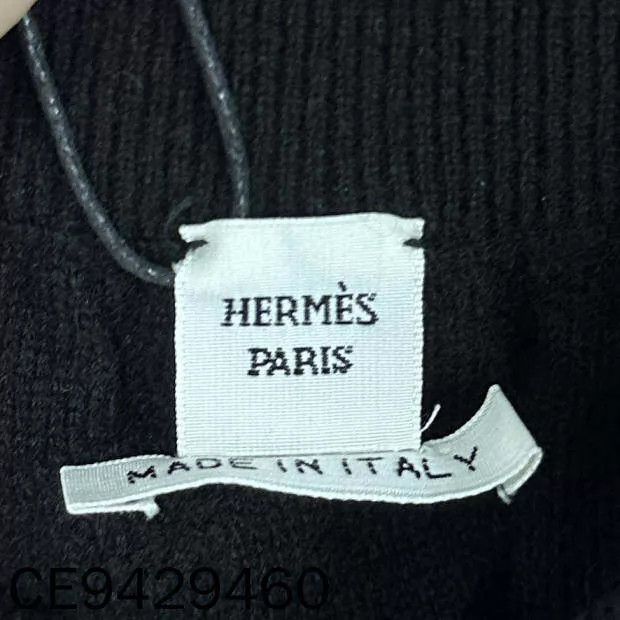 Hermes HERMES Black Pig Nose Cashmere Skirt 36 99 New Size 26" / US 2 / IT 38 - 4 Thumbnail