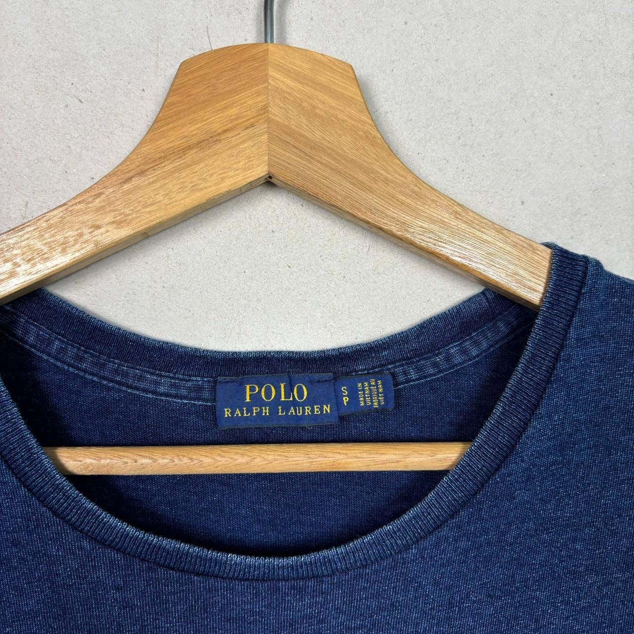 Polo Ralph Lauren Polo Ralph Lauren Patchwork Denim Logo Tee - Size S Size S / US 4 / IT 40 - 4 Thumbnail