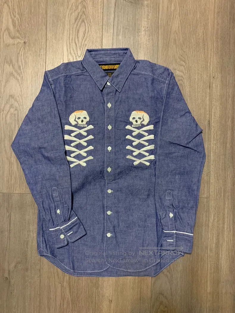 Neighborhood Neighborhood Skull Shirt Size US M / EU 48-50 / 2 - 1 Thumbnail
