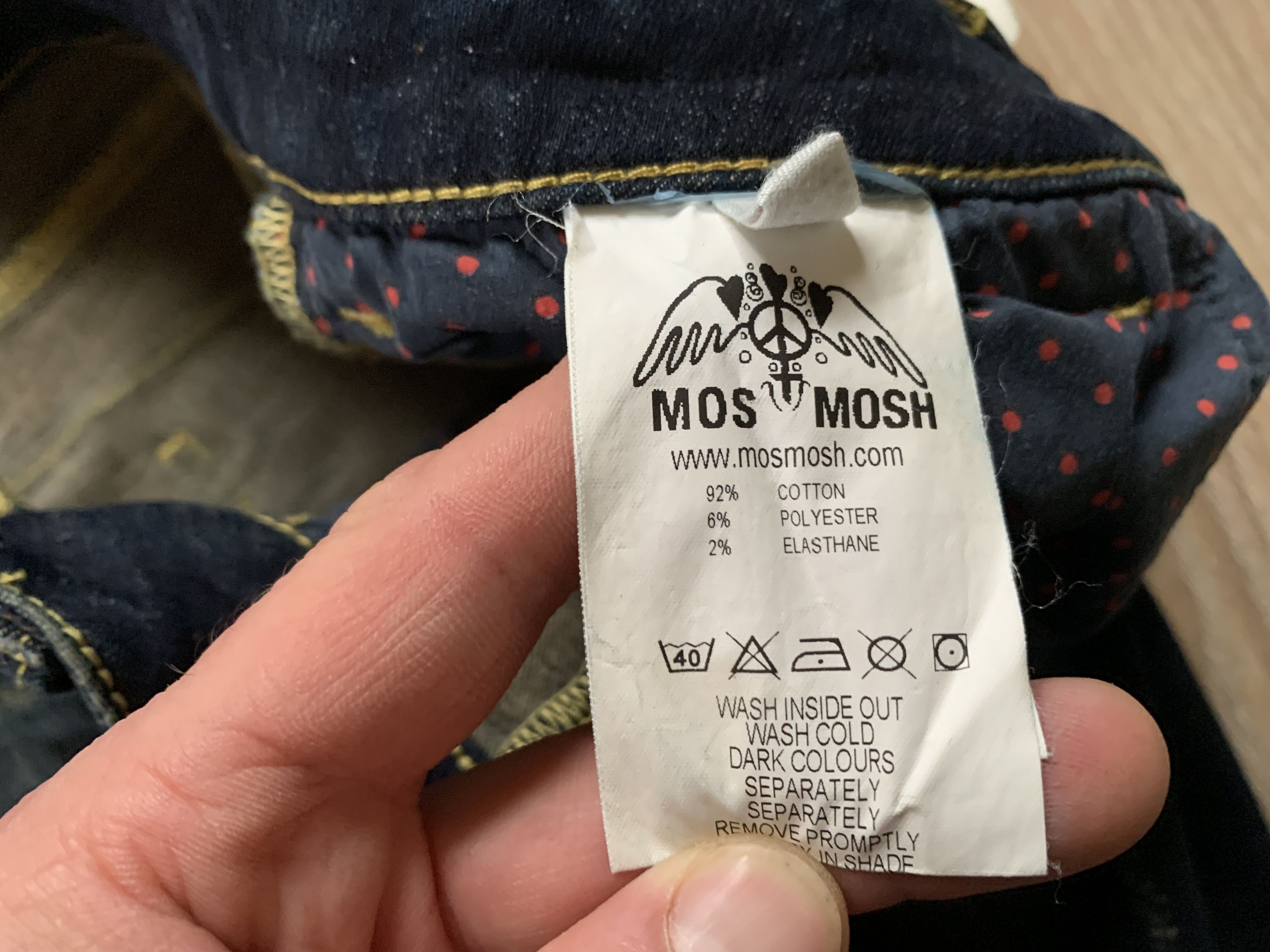 Denime Mos Mosh Customized Women's Jeans Size 27" / US 4 / IT 40 - 11 Thumbnail
