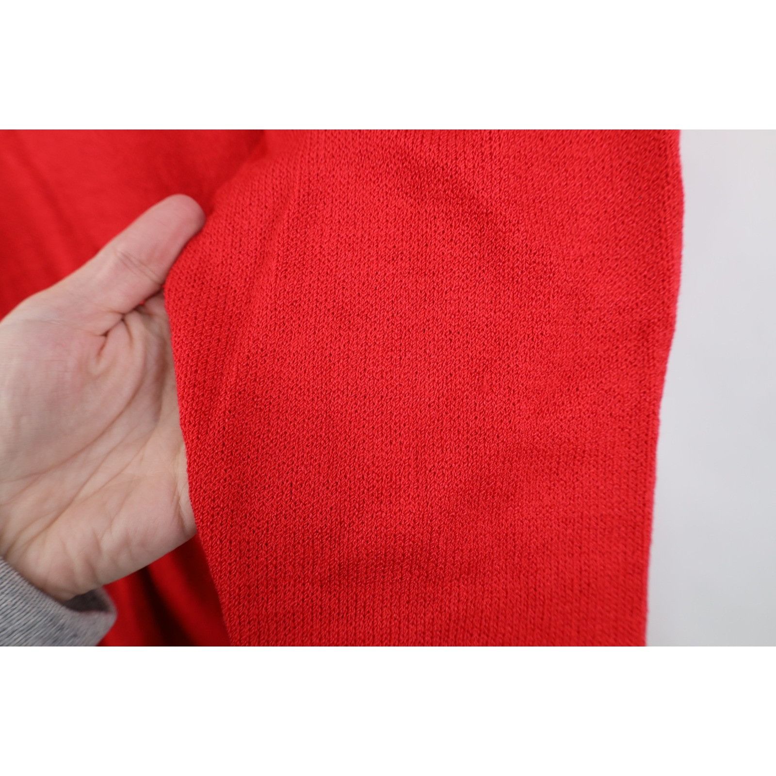 St. John Vintage 80s St John Marie Gray Wool Knit Cardigan Sweater Size L / US 10 / IT 46 - 13 Thumbnail