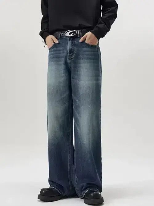 Jean Matsushima x Mari Washed Distressed Jeans Size US 34 / EU 50 - 1 Thumbnail