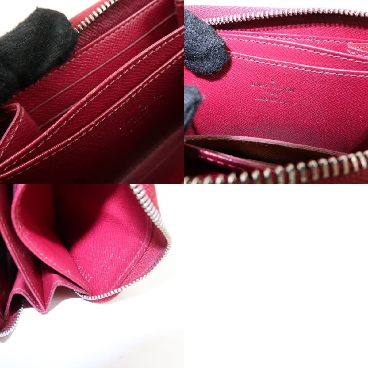 Louis Vuitton Louis Vuitton Epi Zippy Coin Purse Leather Coin Purse Red Size ONE SIZE - 7 Thumbnail