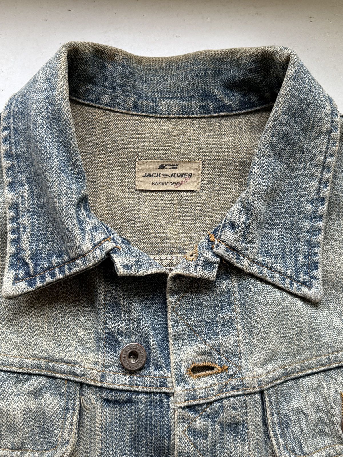 Jack & Jones Rare Vintage 90’s Selvedge inspired Premium Denim jacket Size US XS / EU 42 / 0 - 7 Thumbnail