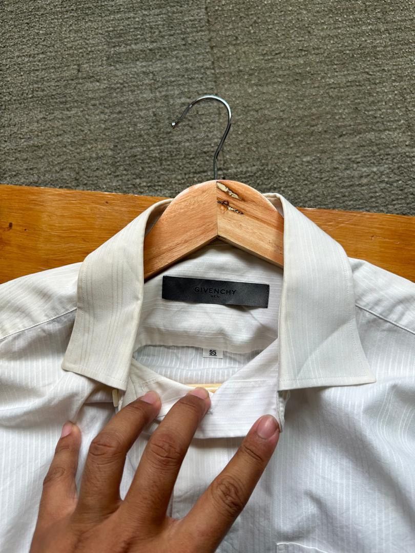 Givenchy GIVENCHY PLAIN WHITE SHIRT Size US L / EU 52-54 / 3 - 4 Thumbnail