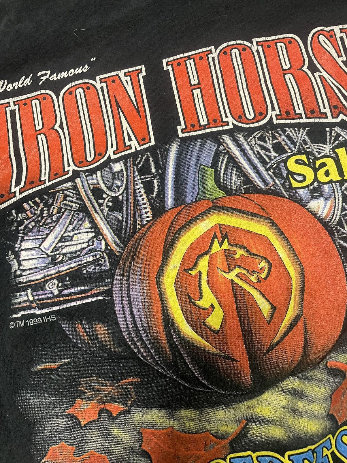 Vintage Vintage 99 Iron Horse Saloon Biketoberfest Crewneck Shirt Size US M / EU 48-50 / 2 - 2 Thumbnail