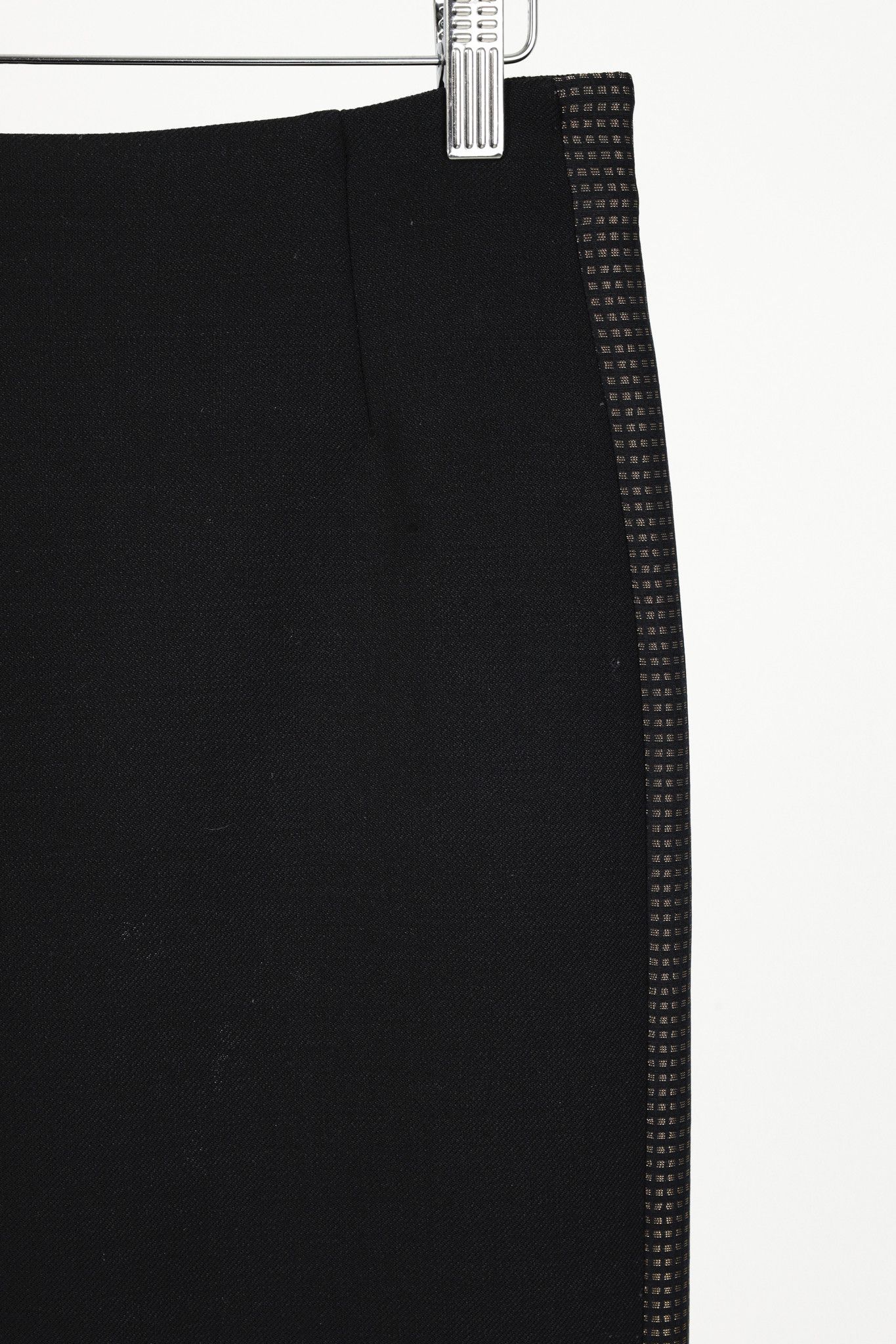 Etro Etro Black Pencil Metallic Trim Skirt Size 27" / US 4 / IT 40 - 5 Thumbnail