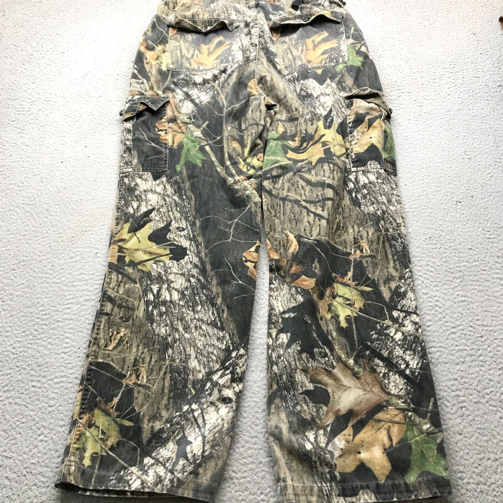 Vintage VINTAGE Mossy Oak Fieldstaff Camouflage Hunting Cargo Pants Mens Large Green Size US 33 - 6 Thumbnail