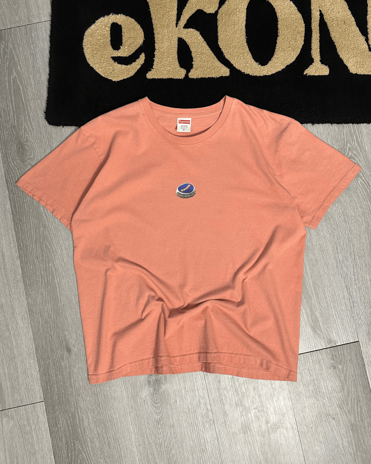 Supreme Supreme FW18 Bottle Cap Terra Cotta T-Shirt - Size Medium Size US M / EU 48-50 / 2 - 1 Thumbnail