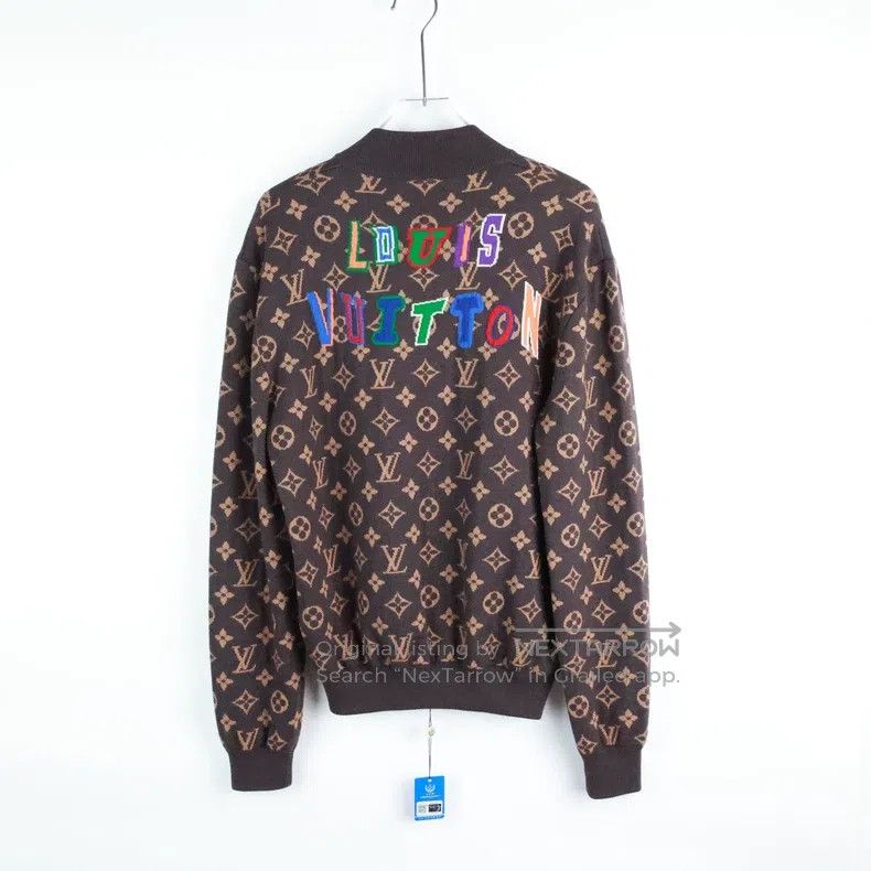 Louis Vuitton Louis Vuitton NBA Co-branded Classic Full Logo Ribbed Knit Size US S / EU 44-46 / 1 - 2 Thumbnail