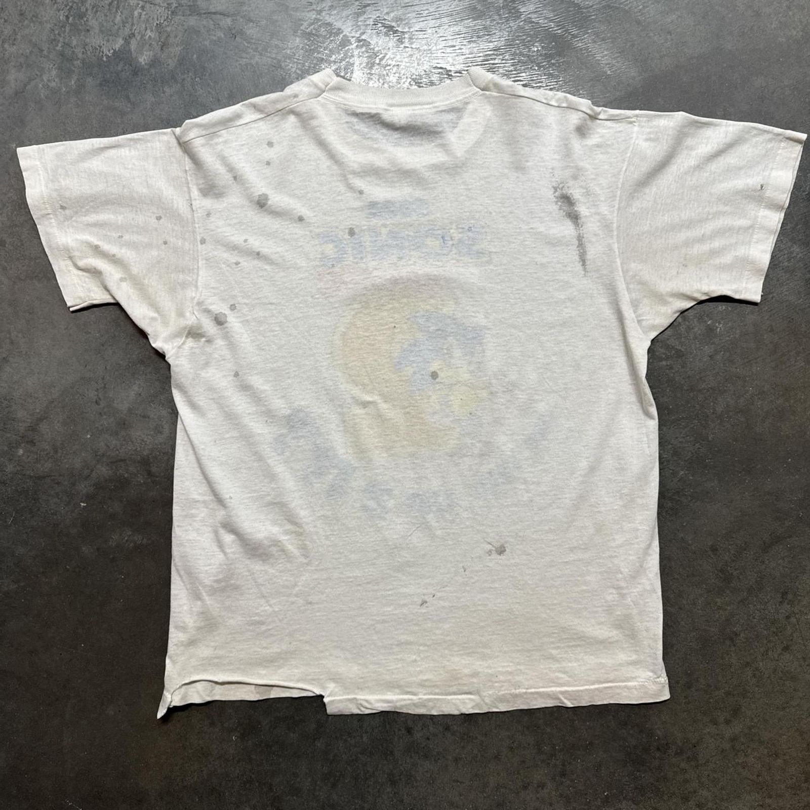 Vintage Sega Sonic The Hedgehog Two Vintage 90s Distressed T-Shirt Size US XL / EU 56 / 4 - 6 Thumbnail