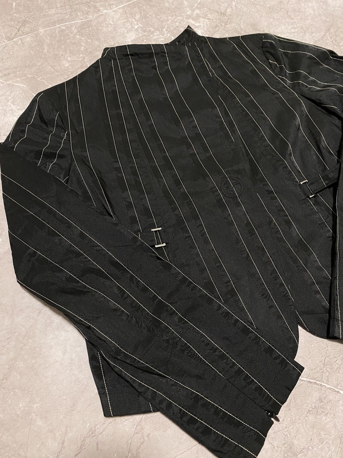 Designer × Giorgio Armani Rare Giorgio Armani Light Jacket Blazer Made in Italy Y2K Size S / US 4 / IT 40 - 3 Thumbnail