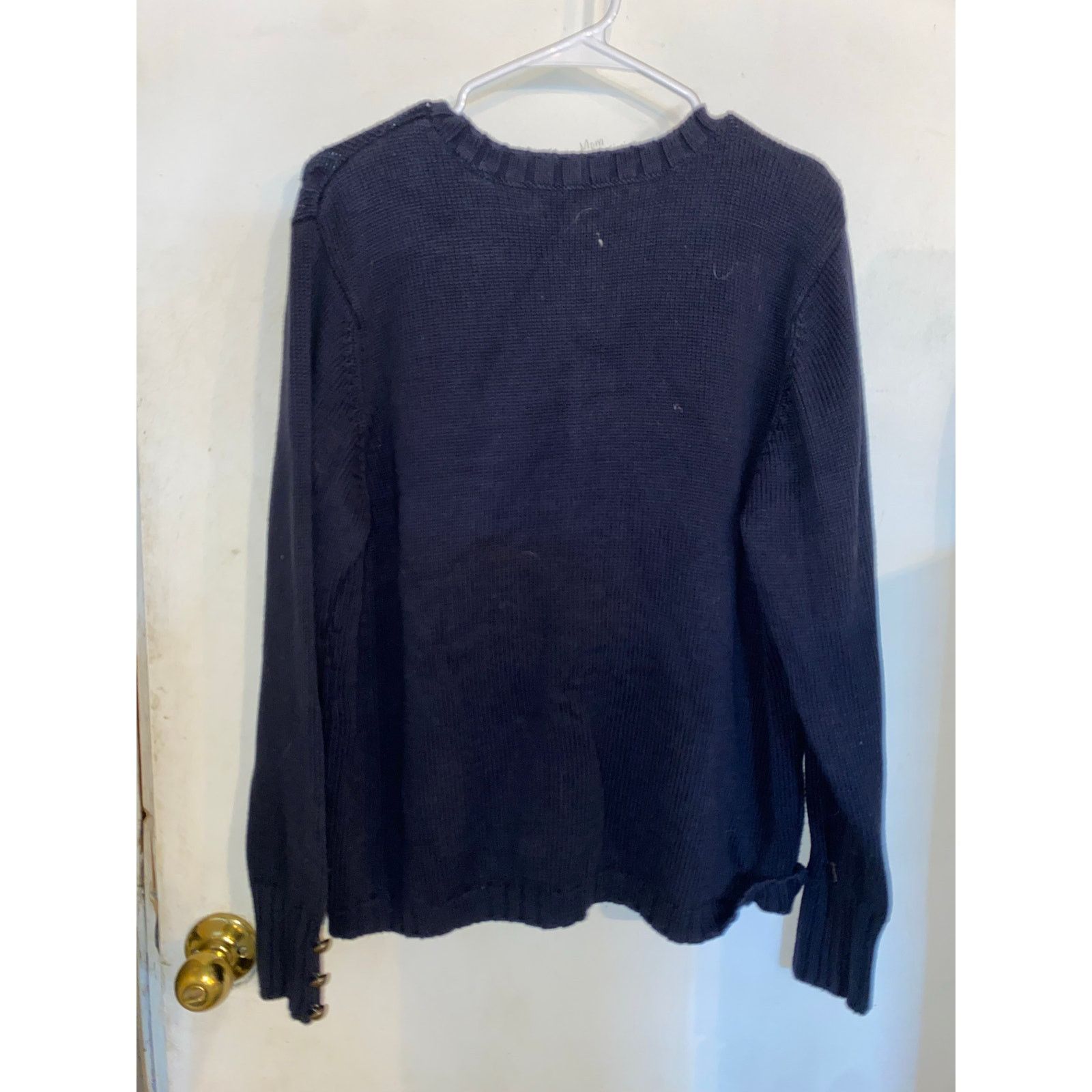 Tommy Hilfiger Tommy Hilfiger Navy Blue Women's 2X Cardigan Size XXL / US 16-18 / IT 52-54 - 9 Thumbnail