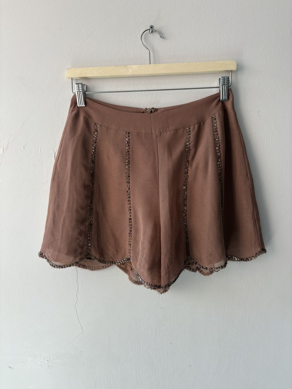 Vintage Ark & co silk short Size 26" / US 2 / IT 38 - 6 Thumbnail